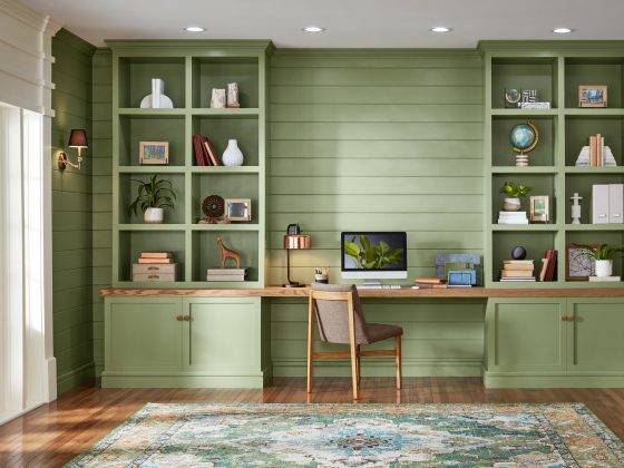 Valspar's 2022 Colour of the Year is Blanched Thyme. Photo: Valspar.