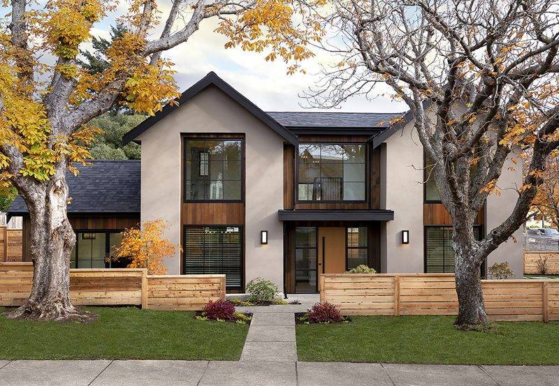 Exterior of home in Oak Bay, designed by Carolynn Wilson Architect
