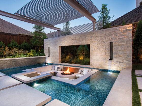 Fire and water features become inspiring symbols for enhancing home design. - Spruce Summer Issue 2023