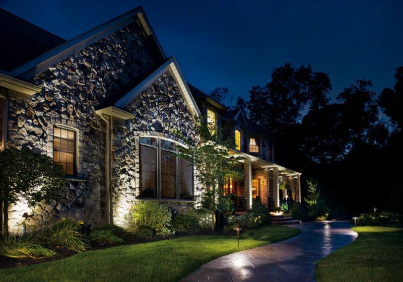 Illuminate your home with Landlight by Wes-Tech Irrigation.
