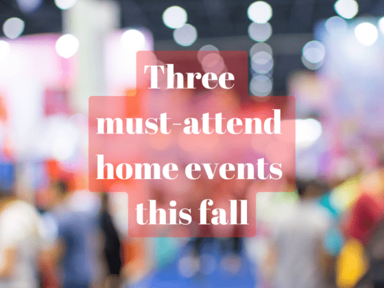 Three top fall home events