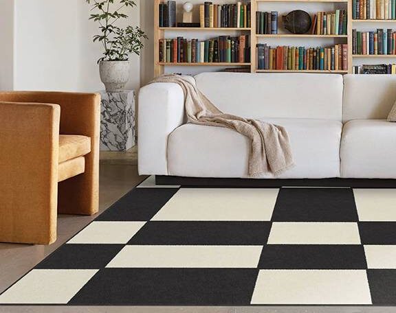 Create focal points rugs